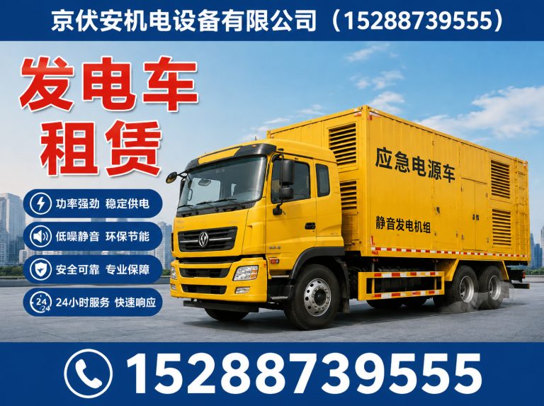 仙桃应急发电机出租展示图